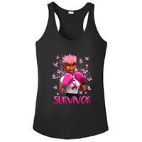 Black Women Breast Cancer Survivor Breast Cancer Awareness Ladies PosiCharge Competitor Racerback Tank