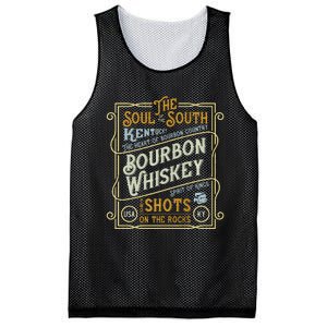 Bourbon Whiskey Mesh Reversible Basketball Jersey Tank