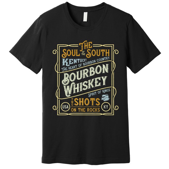 Bourbon Whiskey Premium T-Shirt