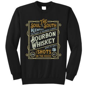 Bourbon Whiskey Tall Sweatshirt