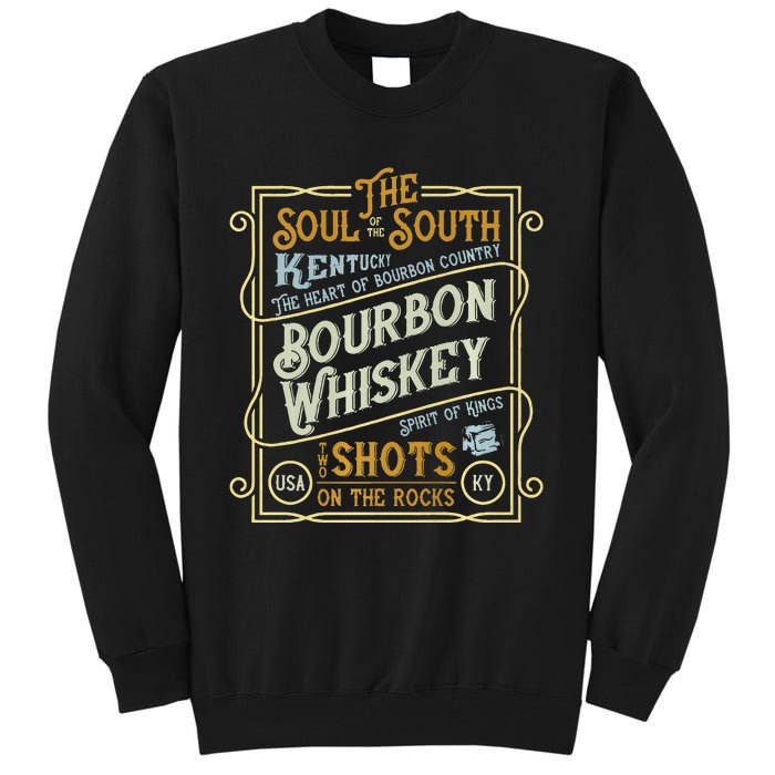 Bourbon Whiskey Tall Sweatshirt