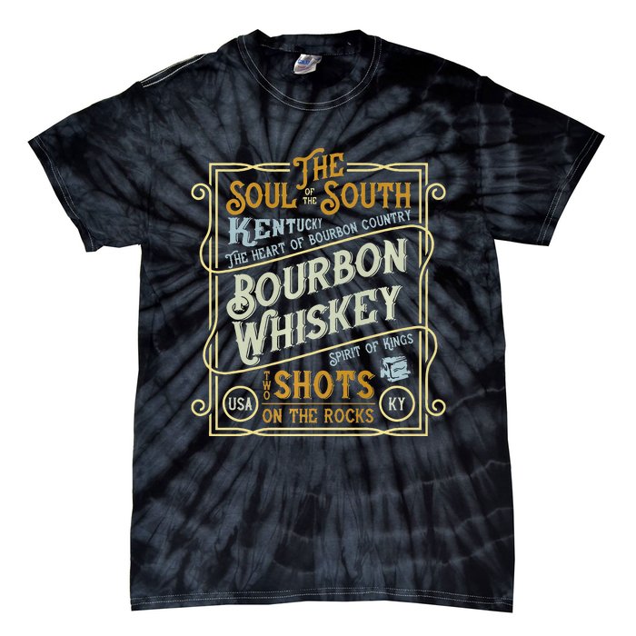 Bourbon Whiskey Tie-Dye T-Shirt