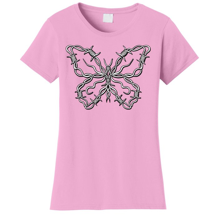 Barbed Wire Butterfly Women's T-Shirt