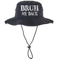 Bruh We Back To School First Day Teens Student Teacher Legacy Cool Fit Booney Bucket Hat