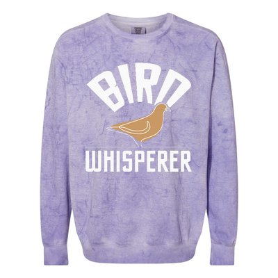 Bird Whisperer Bird Watching Birder BirdWatcher Colorblast Crewneck Sweatshirt