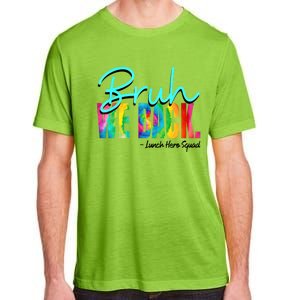 Bruh We Back Happy First Day Of School Lunch Hero Squad Funny Gift Adult ChromaSoft Performance T-Shirt