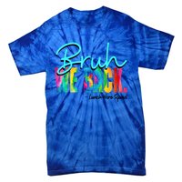 Bruh We Back Happy First Day Of School Lunch Hero Squad Funny Gift Tie-Dye T-Shirt