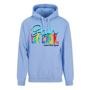 Bruh We Back Happy First Day Of School Lunch Hero Squad Funny Gift Unisex Surf Hoodie