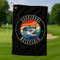 Barracuda Whisperer Golf Towel