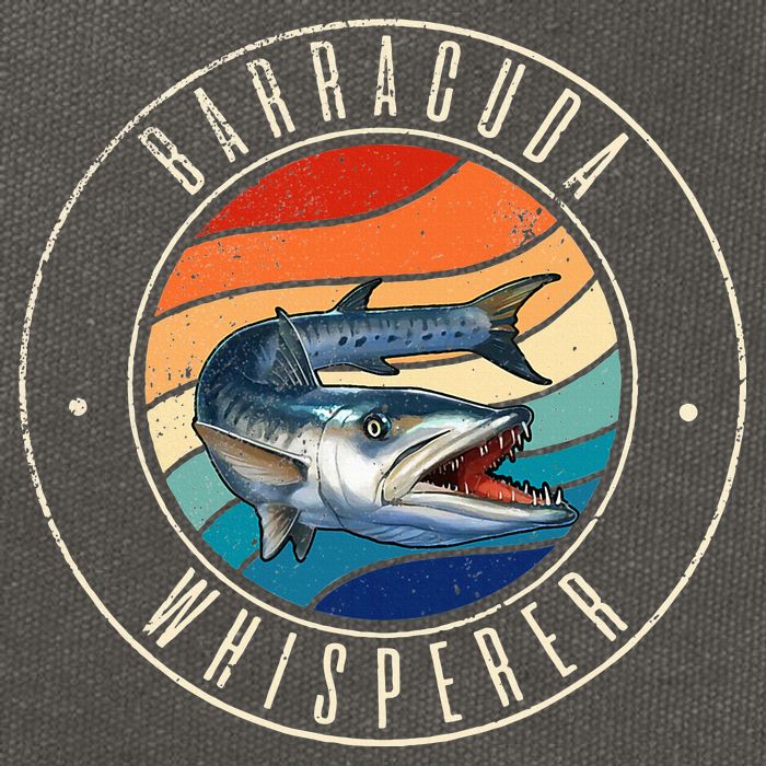 Barracuda Whisperer Cotton Canvas Backpack