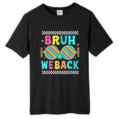 Bruh We Back To School Cute Color Bright Doodle Tall Fusion ChromaSoft Performance T-Shirt