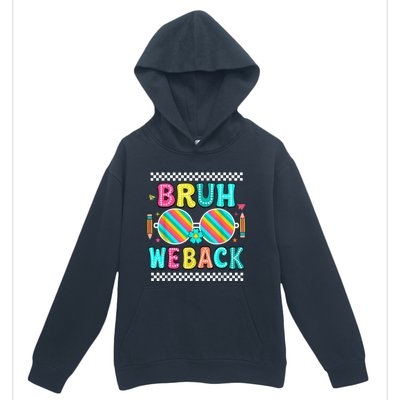 Bruh We Back To School Cute Color Bright Doodle Urban Pullover Hoodie