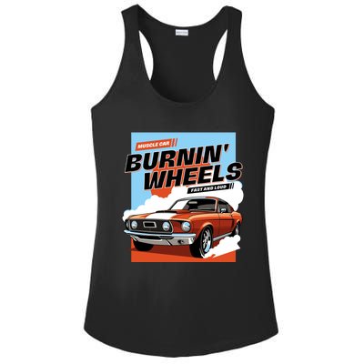 Burnin Wheels Ladies PosiCharge Competitor Racerback Tank