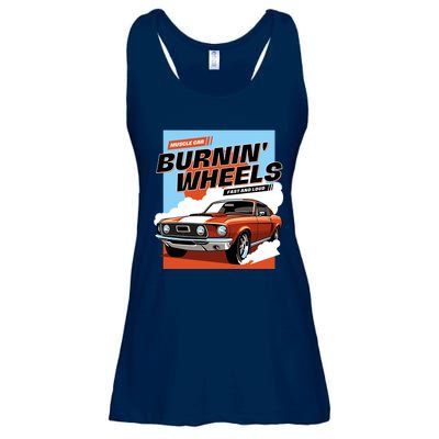 Burnin Wheels Ladies Essential Flowy Tank