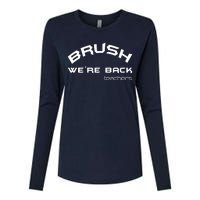 Bruh WeRe Back Teachers First Day Back To School Gift Womens Cotton Relaxed Long Sleeve T-Shirt