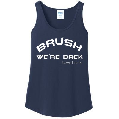 Bruh WeRe Back Teachers First Day Back To School Gift Ladies Essential Tank