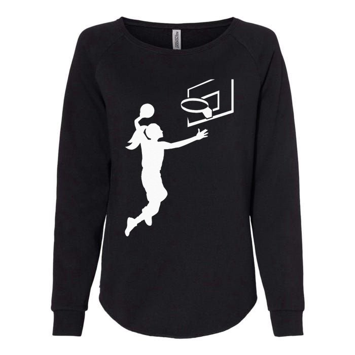 Basketball Woman BBall Womens California Wash Sweatshirt