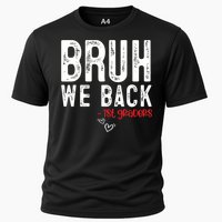 Bruh We Back 1st Graders First Grade Teachers Back To School Cooling Performance Crew T-Shirt