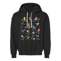 Bird Watching Bird Watcher Bird Lover Birder Birding Nerd Garment-Dyed Fleece Hoodie