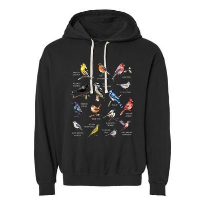 Bird Watching Bird Watcher Bird Lover Birder Birding Nerd Garment-Dyed Fleece Hoodie