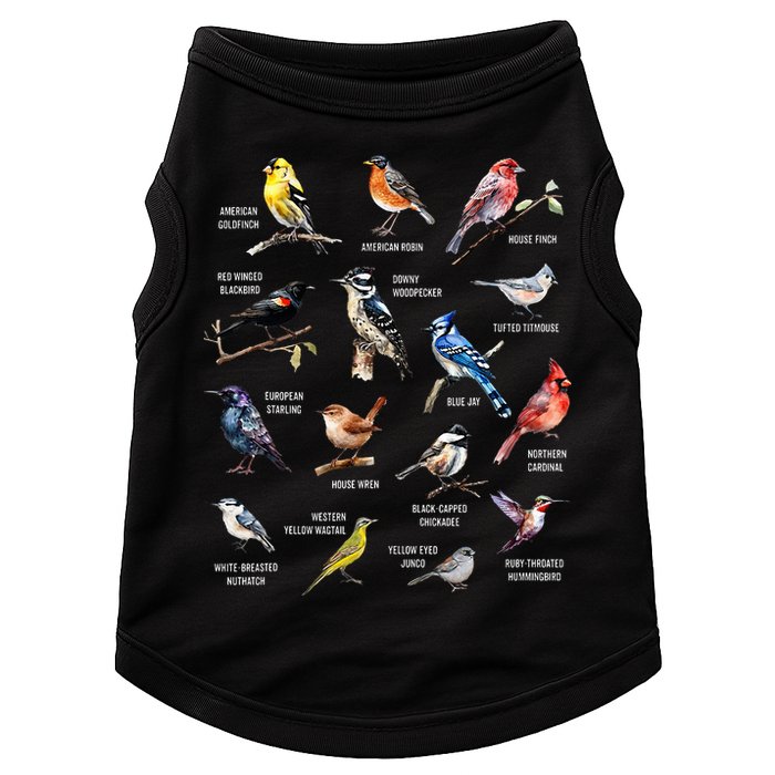 Bird Watching Bird Watcher Bird Lover Birder Birding Nerd Doggie Tank