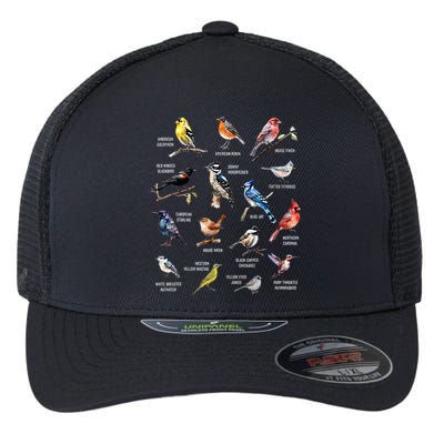 Bird Watching Bird Watcher Bird Lover Birder Birding Nerd Flexfit Unipanel Trucker Cap