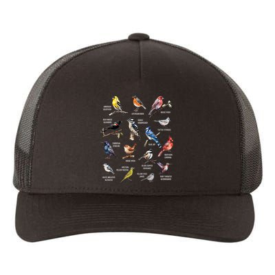 Bird Watching Bird Watcher Bird Lover Birder Birding Nerd Yupoong Adult 5-Panel Trucker Hat