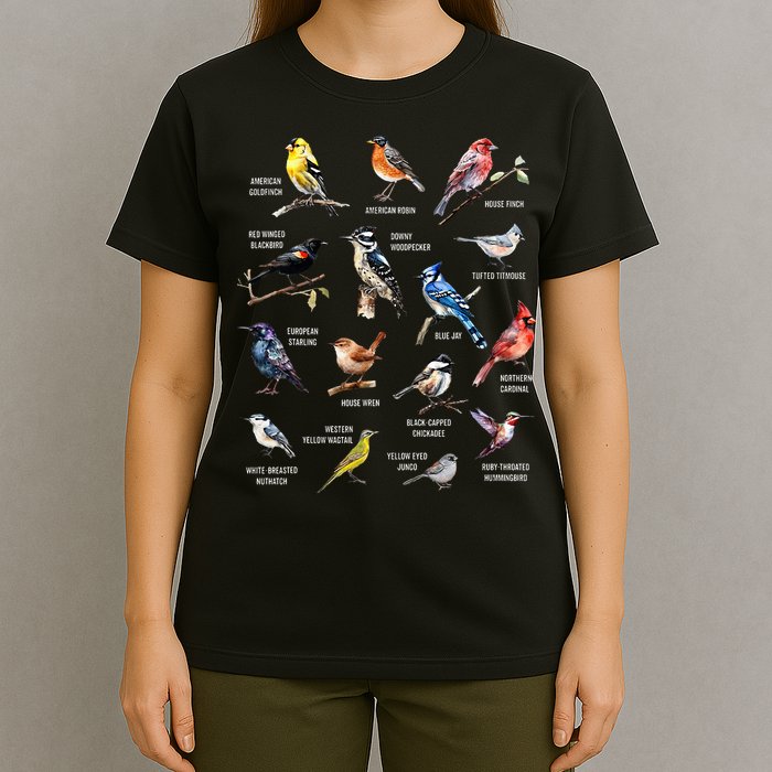 Bird Watching Bird Watcher Bird Lover Birder Birding Nerd T-Shirt