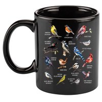 Bird Watching Bird Watcher Bird Lover Birder Birding Nerd 11oz C Handle Ceramic Mug