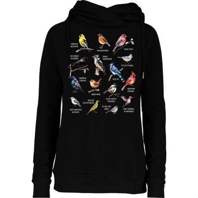 Bird Watching Bird Watcher Bird Lover Birder Birding Nerd Womens Funnel Neck Pullover Hood