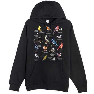 Bird Watching Bird Watcher Bird Lover Birder Birding Nerd Premium Pullover Hoodie