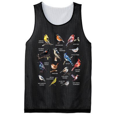 Bird Watching Bird Watcher Bird Lover Birder Birding Nerd Mesh Reversible Basketball Jersey Tank