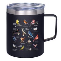 Bird Watching Bird Watcher Bird Lover Birder Birding Nerd 12oz Stainless Steel Coffee Mug