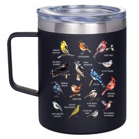 Bird Watching Bird Watcher Bird Lover Birder Birding Nerd 12oz Stainless Steel Coffee Mug