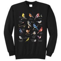 Bird Watching Bird Watcher Bird Lover Birder Birding Nerd Tall Sweatshirt