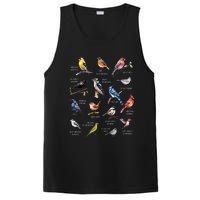 Bird Watching Bird Watcher Bird Lover Birder Birding Nerd PosiCharge Competitor Tank