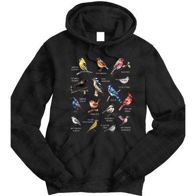 Bird Watching Bird Watcher Bird Lover Birder Birding Nerd Tie Dye Hoodie