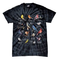 Bird Watching Bird Watcher Bird Lover Birder Birding Nerd Tie-Dye T-Shirt