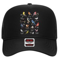 Bird Watching Bird Watcher Bird Lover Birder Birding Nerd Trucker Hat