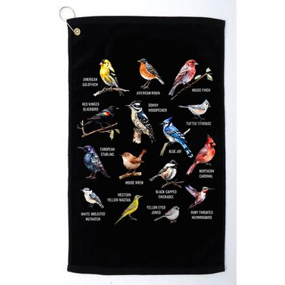Bird Watching Bird Watcher Bird Lover Birder Birding Nerd Golf Towel