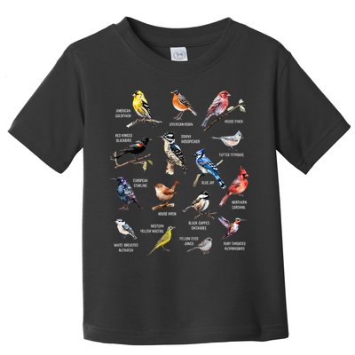 Bird Watching Bird Watcher Bird Lover Birder Birding Nerd Toddler T-Shirt
