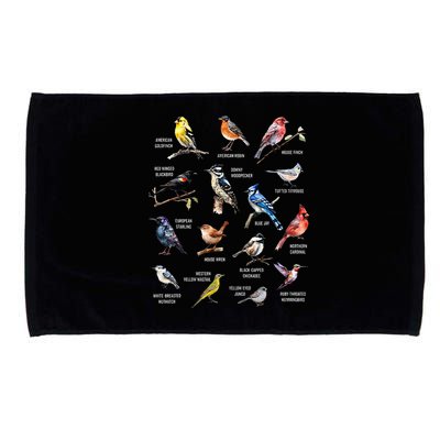 Bird Watching Bird Watcher Bird Lover Birder Birding Nerd Microfiber Hand Towel