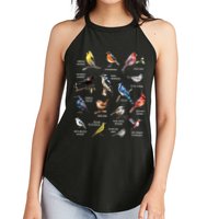 Bird Watching Bird Watcher Bird Lover Birder Birding Nerd Women's Perfect Tri Rocker Tank