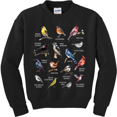Bird Watching Bird Watcher Bird Lover Birder Birding Nerd Kids Sweatshirt