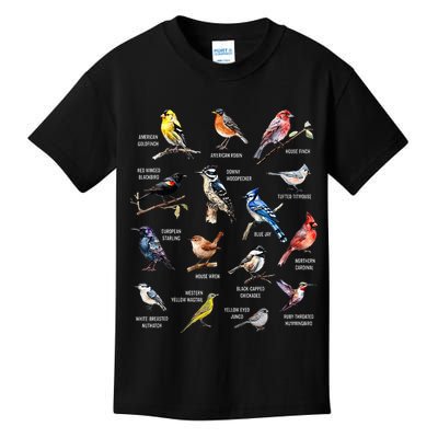 Bird Watching Bird Watcher Bird Lover Birder Birding Nerd Kids T-Shirt