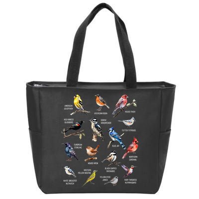 Bird Watching Bird Watcher Bird Lover Birder Birding Nerd Zip Tote Bag