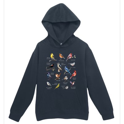 Bird Watching Bird Watcher Bird Lover Birder Birding Nerd Urban Pullover Hoodie