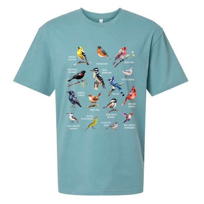 Bird Watching Bird Watcher Bird Lover Birder Birding Nerd Sueded Cloud Jersey T-Shirt