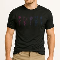 Bisexual Wildflower Bi Pride Bi Pride Bisexual Pride Cooling Performance Crew T-Shirt