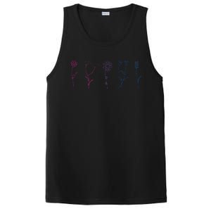 Bisexual Wildflower Bi Pride Bi Pride Bisexual Pride PosiCharge Competitor Tank